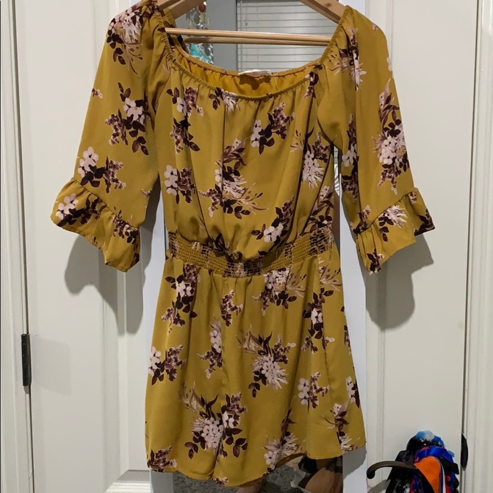 Yellow Romper